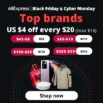 Aliexpress Black friday and Cyber Monday