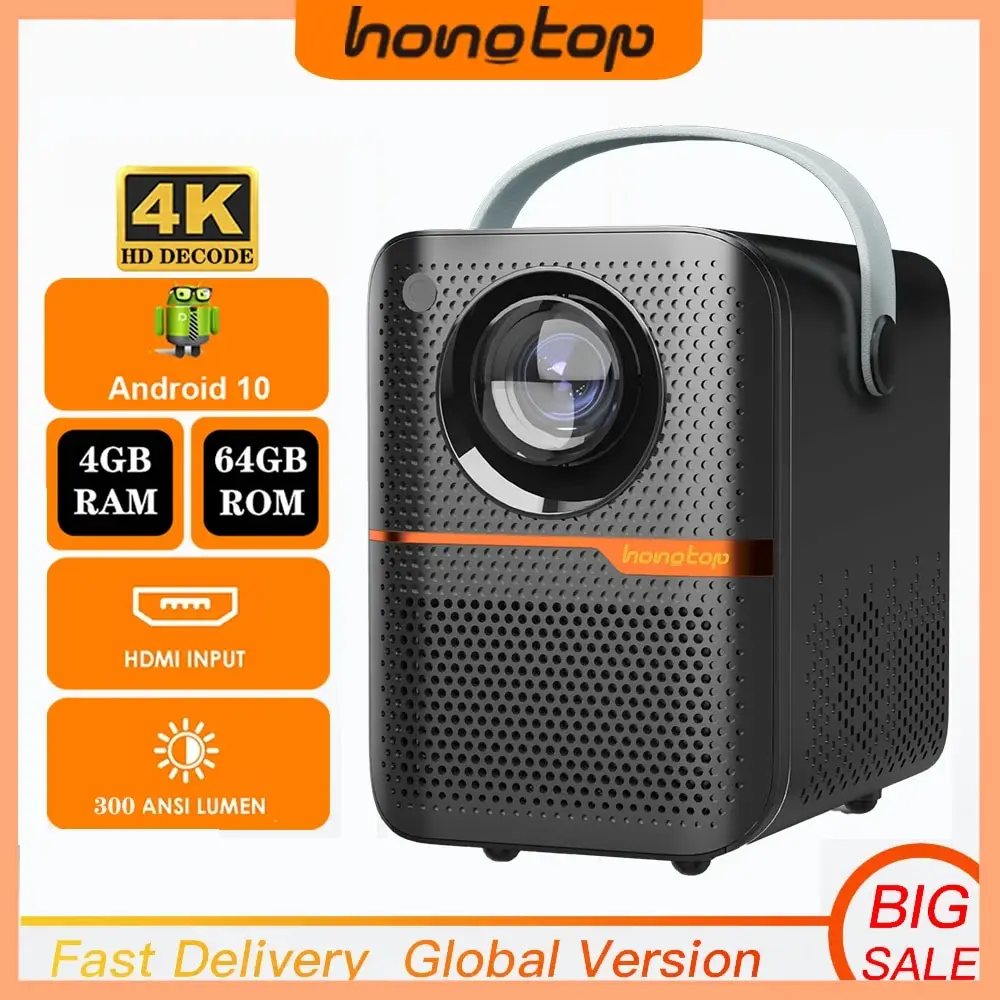 HONGTOP Android Smart Mini Projector