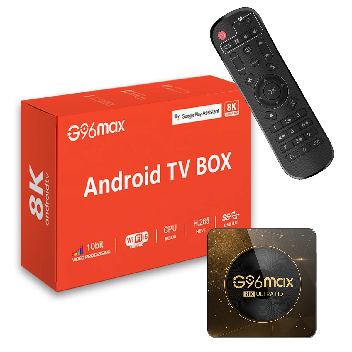 LVMAO G96 Max A13 Android TV Box